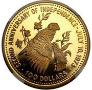 100 Dollars Mule, Pattern reverse image