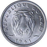 5 Francs Maliens obverse image