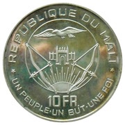 10 Francs Independence obverse image