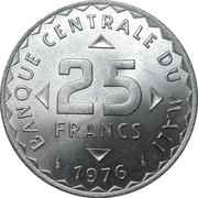 25 Francs obverse image