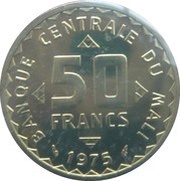 50 Francs Essai obverse image