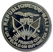 100 Francs CFA WWI obverse image
