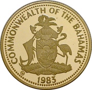100 Dollars 10th Anniversary of Independence obverse image