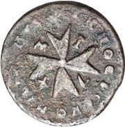 1 Grano - Manuel Pinto de Fonseca, Malta, 1743 reverse image