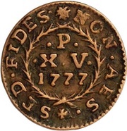 15 Piccioli - Emmanuel de Rohan, Malta, 1776-1777 reverse image