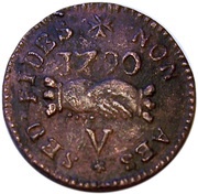 5 Grani - Emmanuel de Rohan, Malta, 1776-1790 reverse image