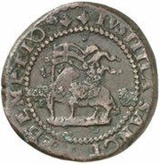 1 Carlino - Jean de Vallette, Malta, 1566 reverse image