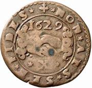 10 Grani - Antoine de Paule, Malta, 1629 reverse image