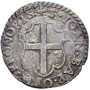 1 Carlino - Giovani Paolo Lascaris Castellar, Malta, 1636-1657 reverse image