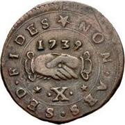 10 Grani - Ramon Despuig, Malta, 1739 reverse image