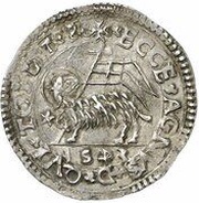 2 Tari - Juan de Homedes, Malta, 1540-1553 reverse image