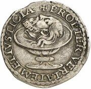 2 Tari - Jean de Vallette, Malta, 1557-1568 reverse image