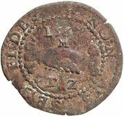2 Tari - Jean de Vallette, Malta, 1567 reverse image