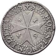 3 Tari - Antoine de Paule, Malta, 1623-1635 reverse image