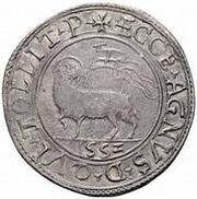 4 Tari - Juan de Homedes, Malta, 1552 reverse image