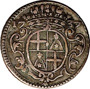 4 Tari - Ramon Despuig, Malta, 1737 reverse image