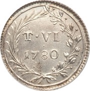 6 Tarì - Emmanuel de Rohan, Malta, 1776-1780 reverse image