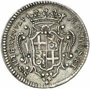8 Tari - Antonio Manoel de Vilhena, Malta, 1722-1723 reverse image