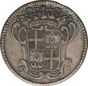 1 Scudo - Manuel Pinto de Fonseca, Malta, 1764 reverse image