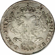 15 Tarì - Ferdinand von Hompesch, Malta, 1798 reverse image