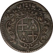 2 Scudi - Ramon Despuig, Malta, 1738 reverse image