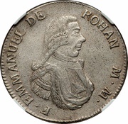 2 Scudi - Emmanuel de Rohan obverse image