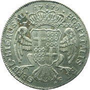 30 Tarì - Emmanuel de Rohan, Malta, 1779 reverse image