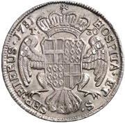 30 Tarì - Emmanuel de Rohan, Malta, 1781-1790 reverse image