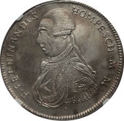 30 Tarì - Ferdinand von Hompesch obverse image