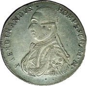 30 Tarì - Ferdinand von Hompesch obverse image