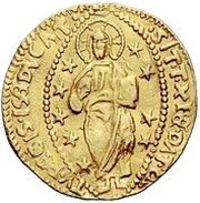 1 Zecchino - Philipe Villiers de L'Isle Adam, Malta, 1530 reverse image