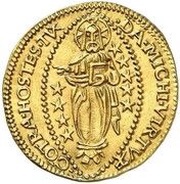 1 Zecchino - Juan de Homedes reverse image
