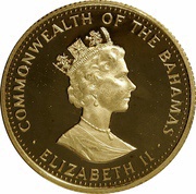 250 Dollars Queen Isabella and Christopher Columbus obverse image