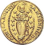 1 Zecchino - John de la Cassiere reverse image