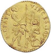 1 Zecchino - Ramon Perellos y Roccaful, Malta, 1697-1720 reverse image