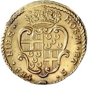 1 Zecchino - Manuel Pinto de Fonseca reverse image