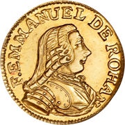 5 Scudi - Emmanuel de Rohan obverse image