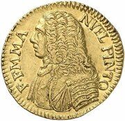 2 Zecchini - Manuel Pinto de Fonseca obverse image