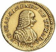 10 Scudi - Francisco Ximenez de Texada obverse image