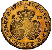 10 Scudi - Emmanuel de Rohan, Malta, 1782 reverse image