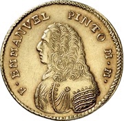 4 Zecchini - Manuel Pinto de Fonseca obverse image