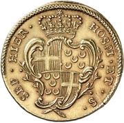 4 Zecchini - Manuel Pinto de Fonseca, Malta, 1741-1773 reverse image