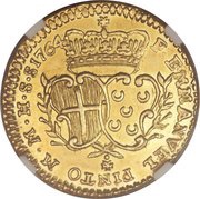 20 Scudi - Manuel Pinto de Fonseca obverse image