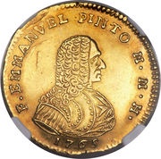 20 Scudi - Manuel Pinto de Fonseca obverse image