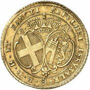 20 Scudi - Francisco Ximenez de Texada, Malta, 1773 reverse image