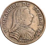 20 Scudi - Emmanuel de Rohan obverse image