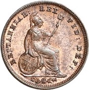 ⅓ Farthing - William IV, Malta, 1835 reverse image