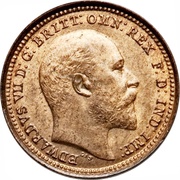 ⅓ Farthing - Edward VII obverse image