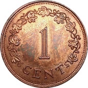 1 Cent reverse image