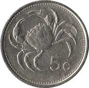 5 Cents reverse image